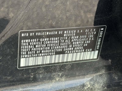 2021 Volkswagen Golf 1.4T TSI