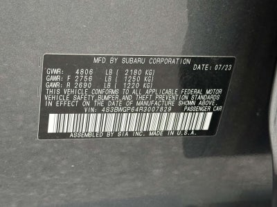 2024 Subaru Legacy Touring XT