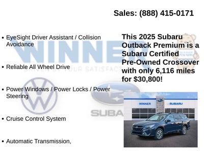 2025 Subaru Outback Premium