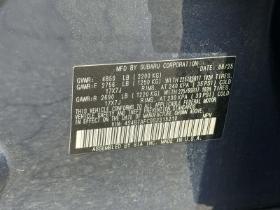 2025 Subaru Outback Premium