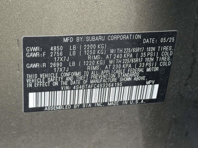 2025 Subaru Outback Premium