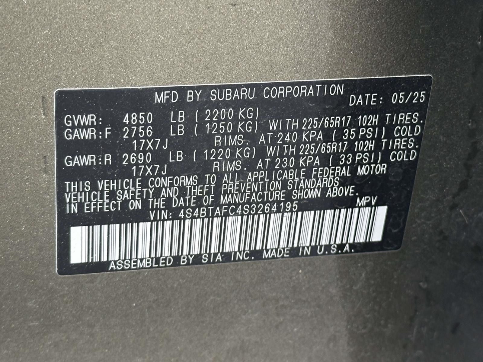 2025 Subaru Outback Premium