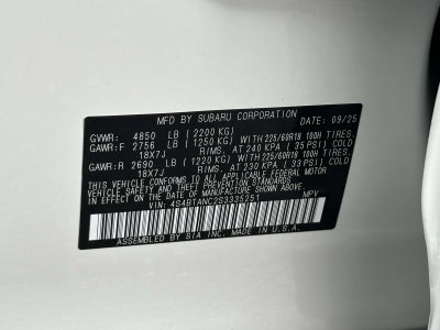 2025 Subaru Outback Limited