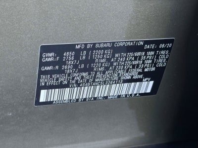 2020 Subaru Outback Limited