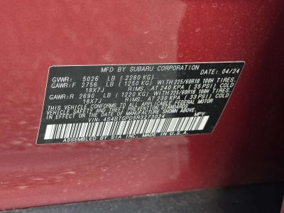 2024 Subaru Outback Touring XT