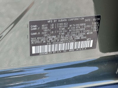 2026 Subaru Crosstrek Base