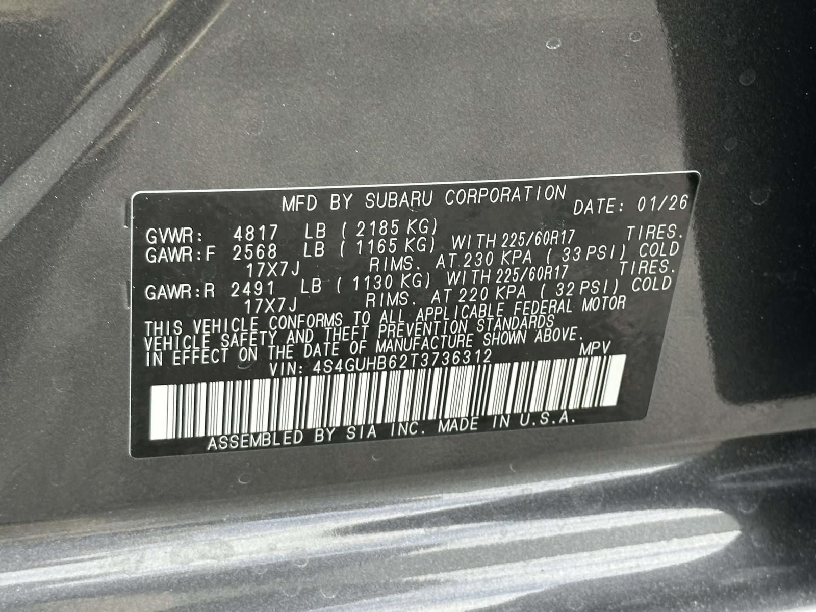 2026 Subaru Crosstrek Base