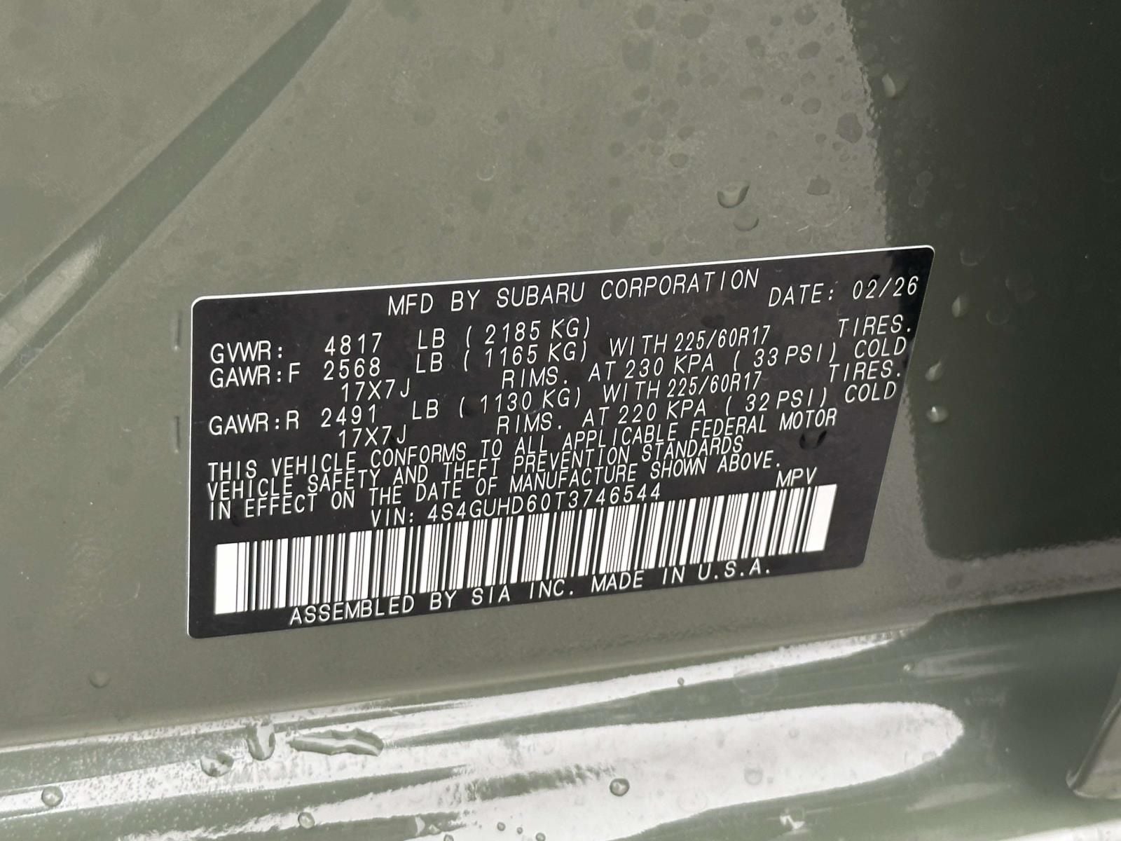 2026 Subaru Crosstrek Premium