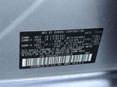 2026 Subaru Crosstrek Premium