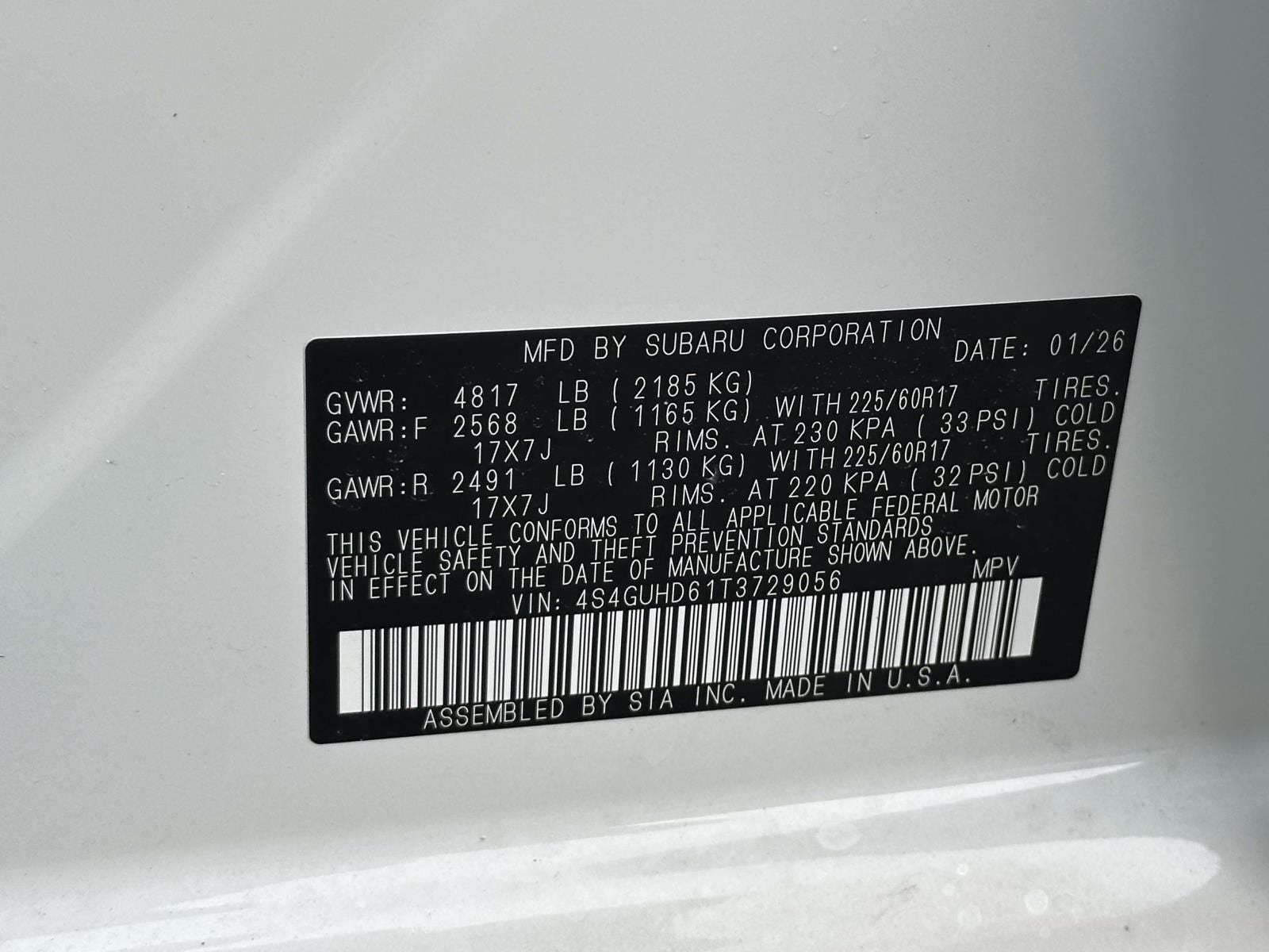 2026 Subaru Crosstrek Premium