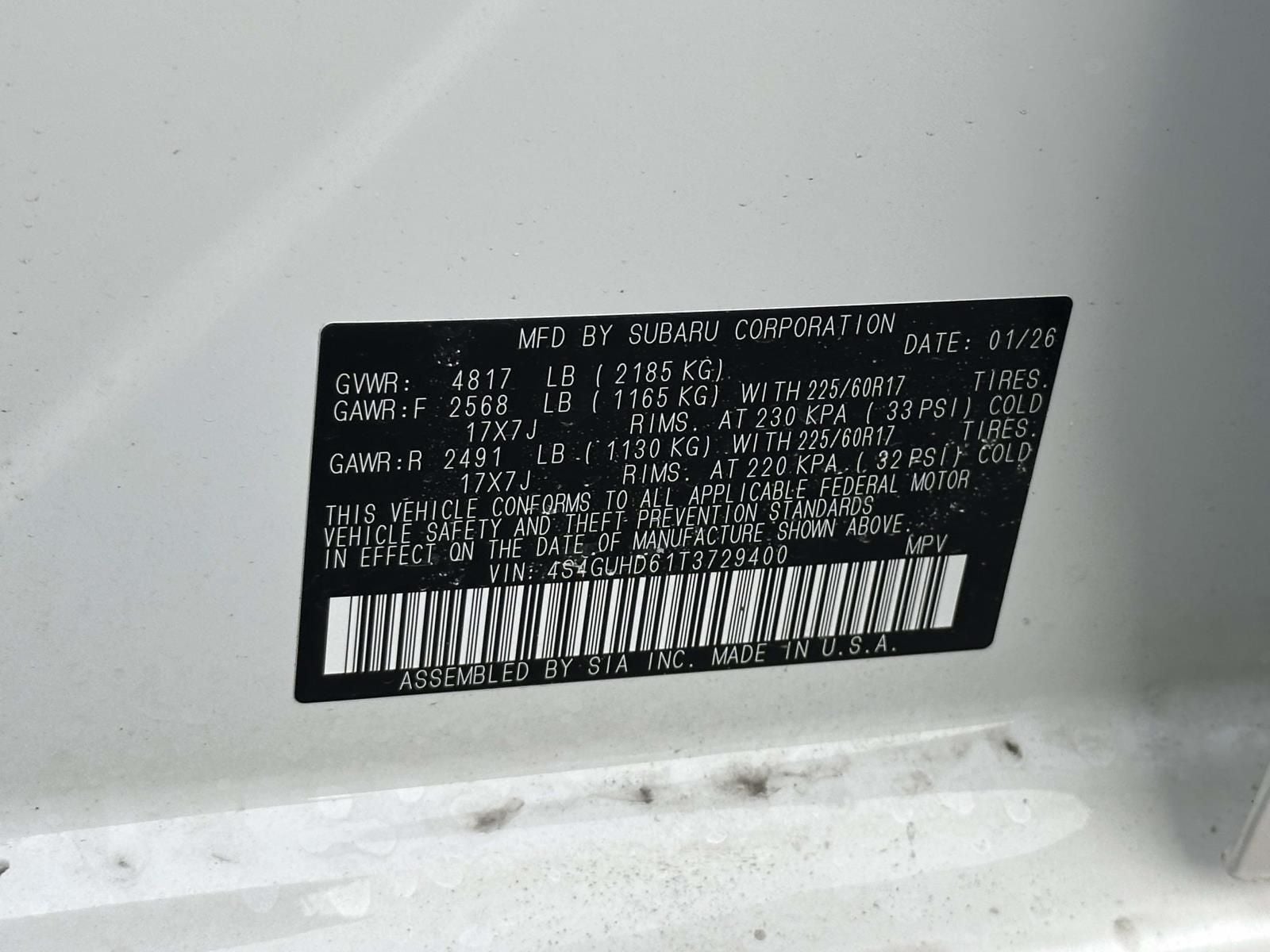 2026 Subaru Crosstrek Premium