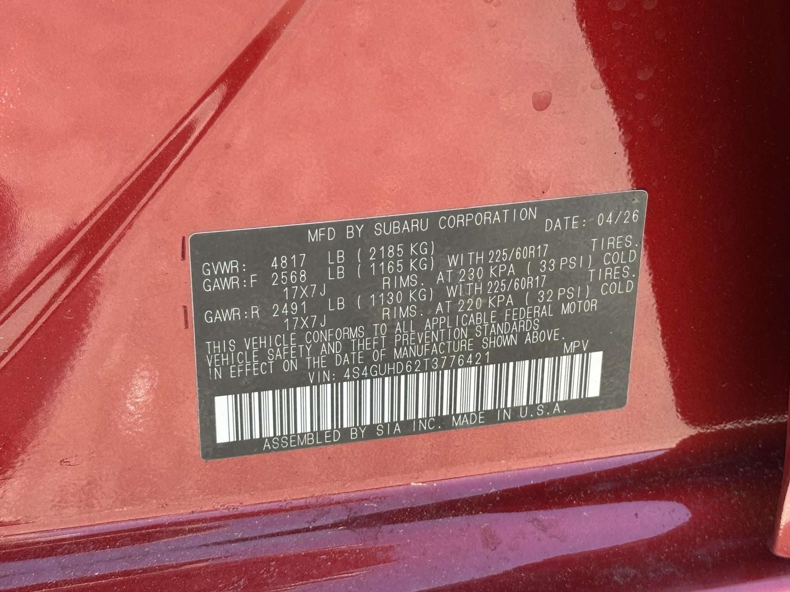 2026 Subaru Crosstrek Premium