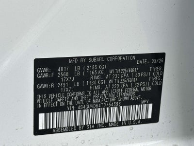 2026 Subaru Crosstrek Premium