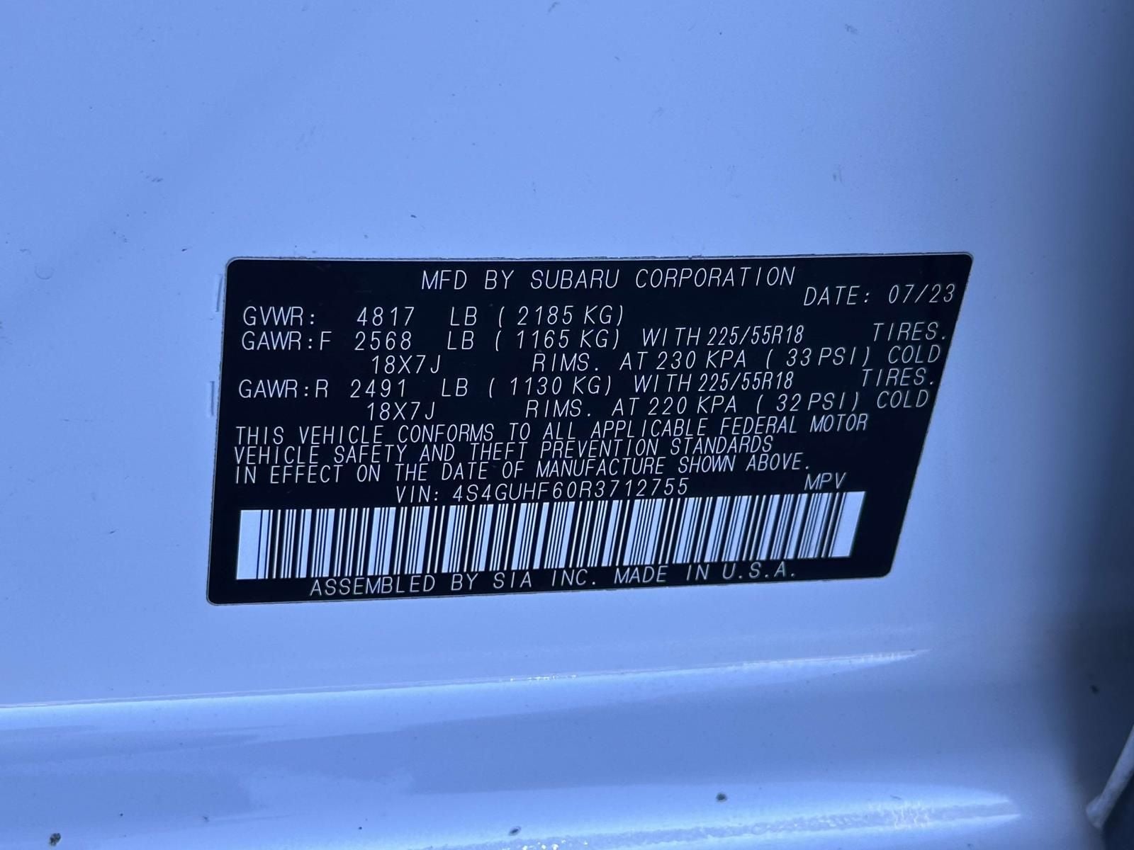 2024 Subaru Crosstrek Sport
