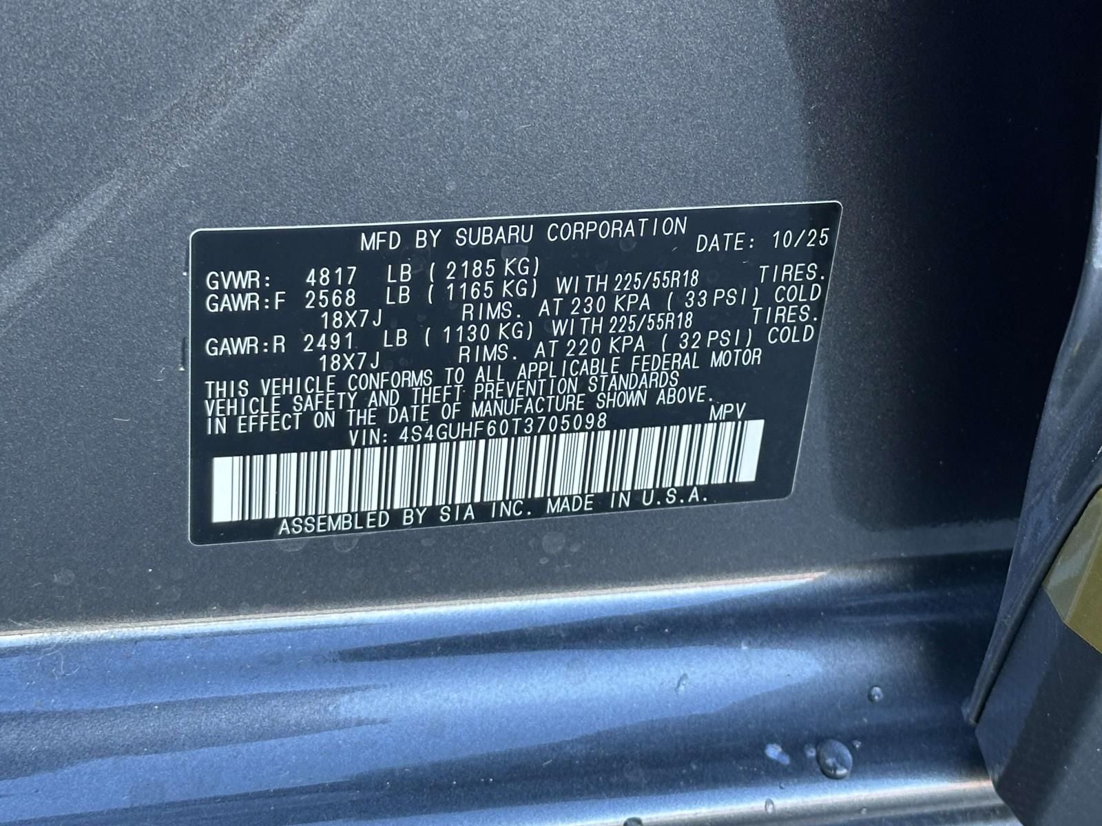 2026 Subaru Crosstrek Sport