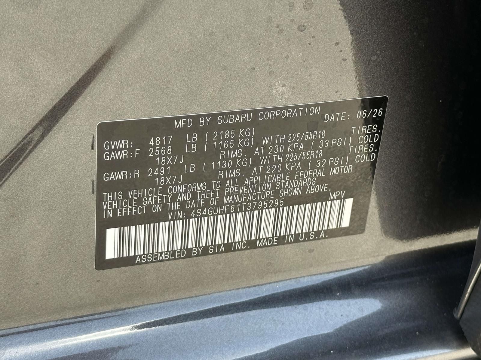 2026 Subaru Crosstrek Sport