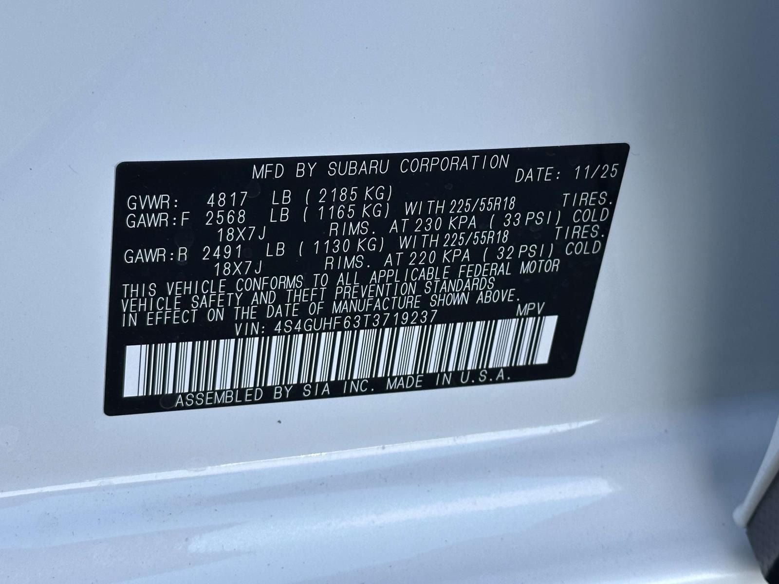 2026 Subaru Crosstrek Sport