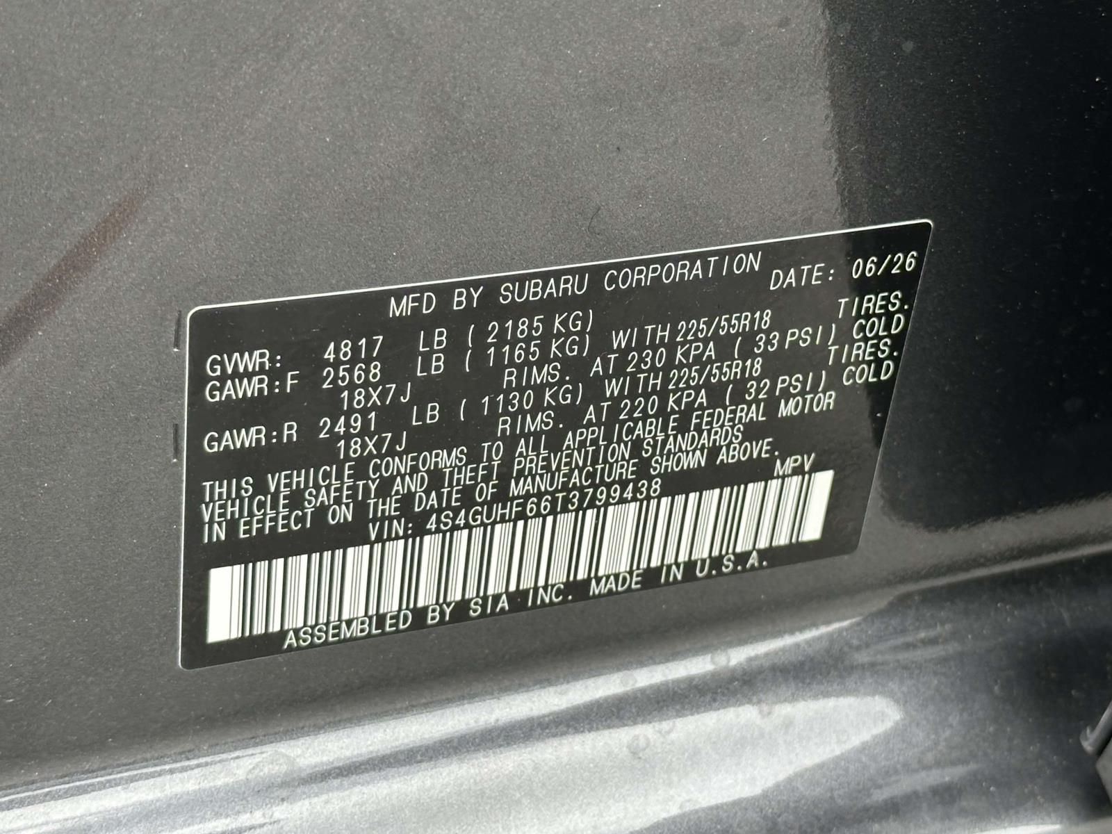 2026 Subaru Crosstrek Sport