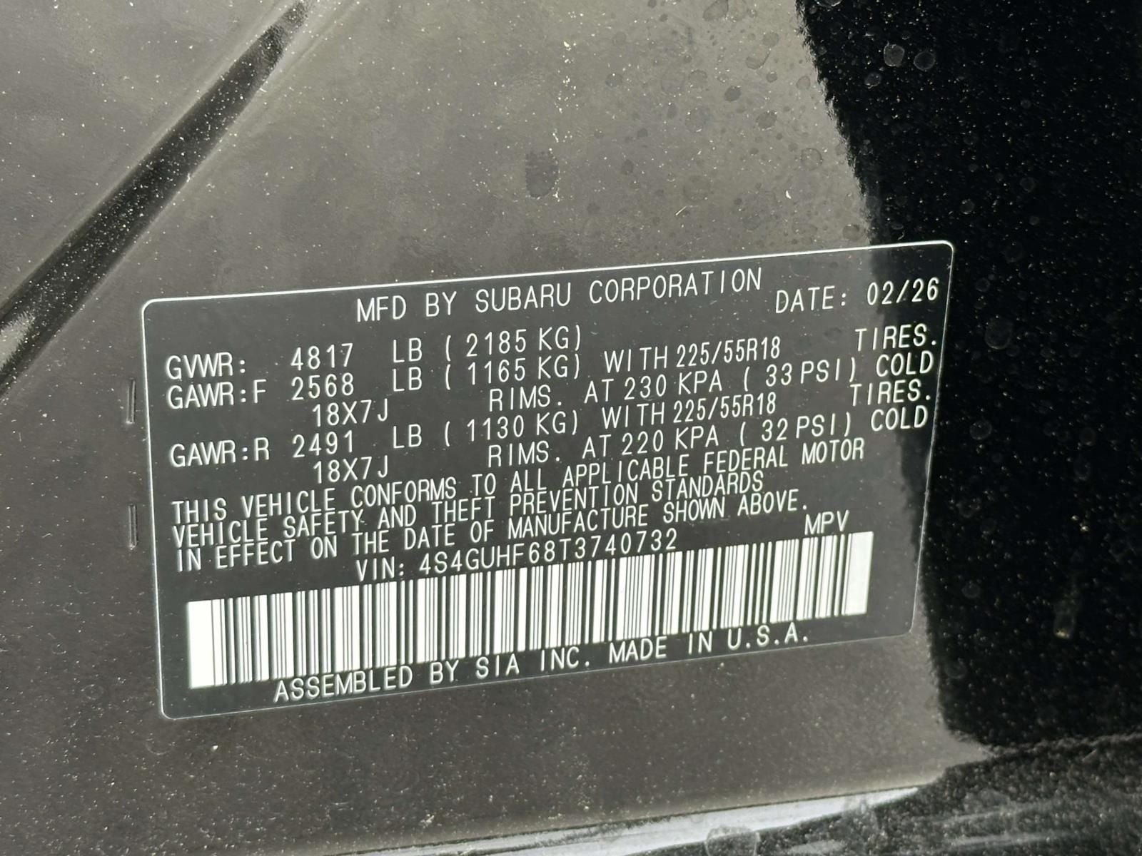2026 Subaru Crosstrek Sport