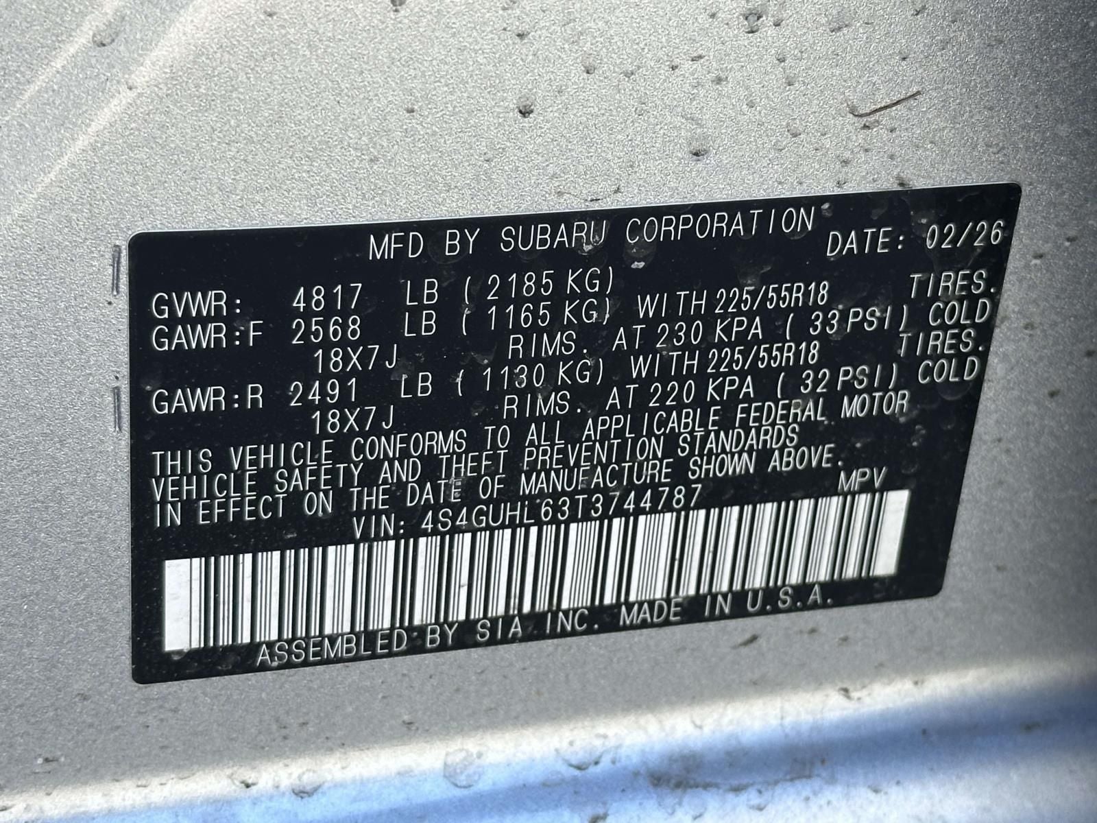 2026 Subaru Crosstrek Limited