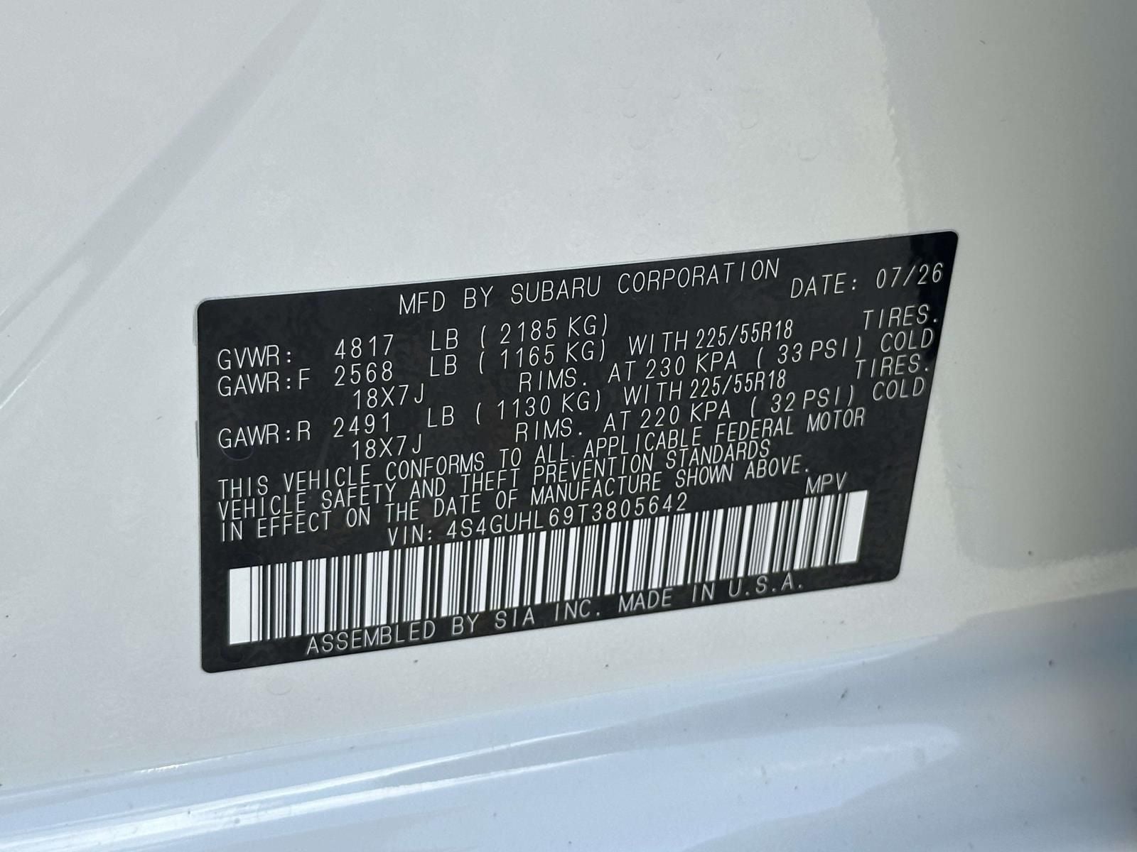 2026 Subaru Crosstrek Limited