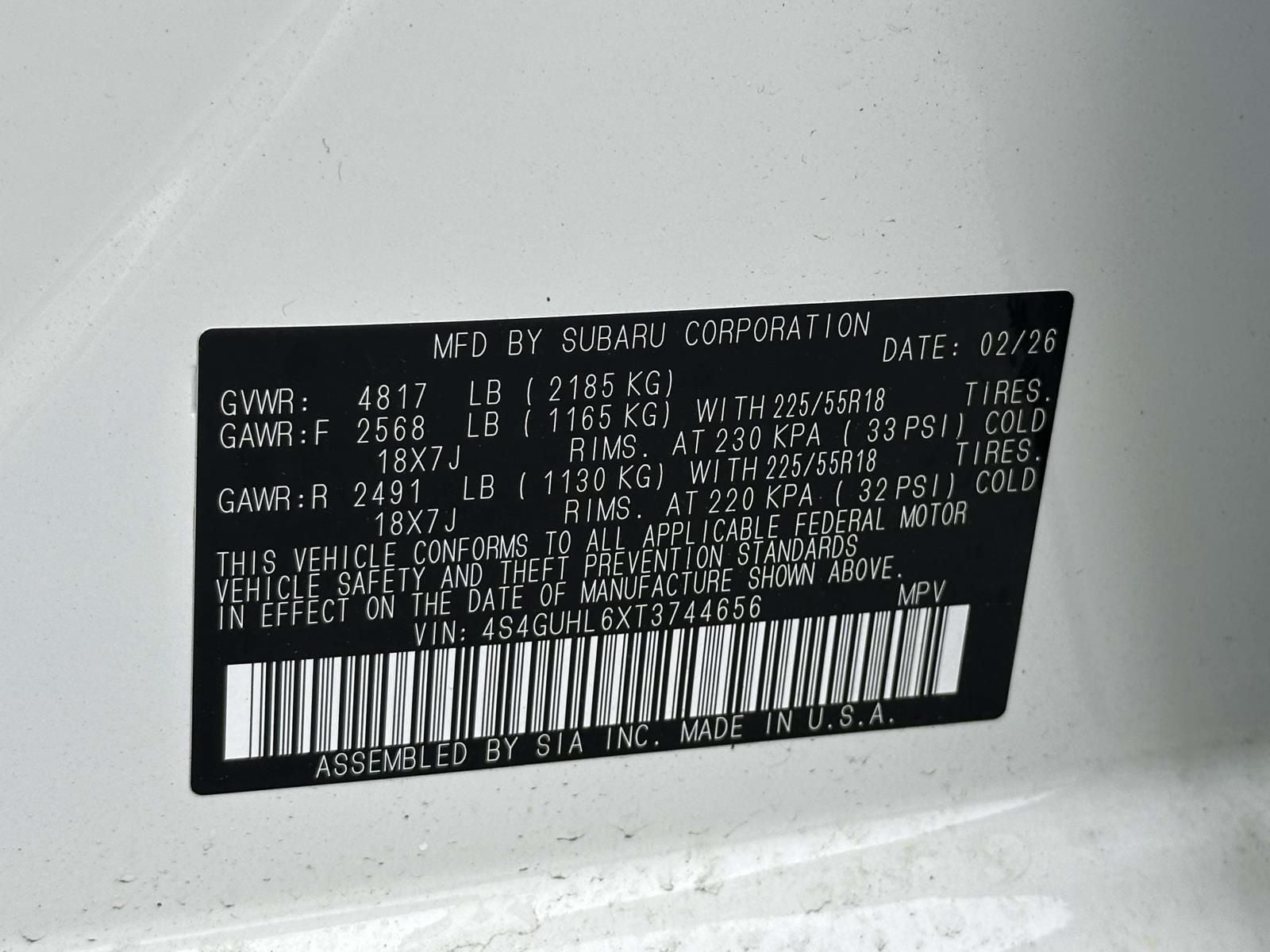 2026 Subaru Crosstrek Limited