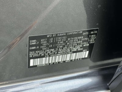 2025 Subaru Crosstrek Limited