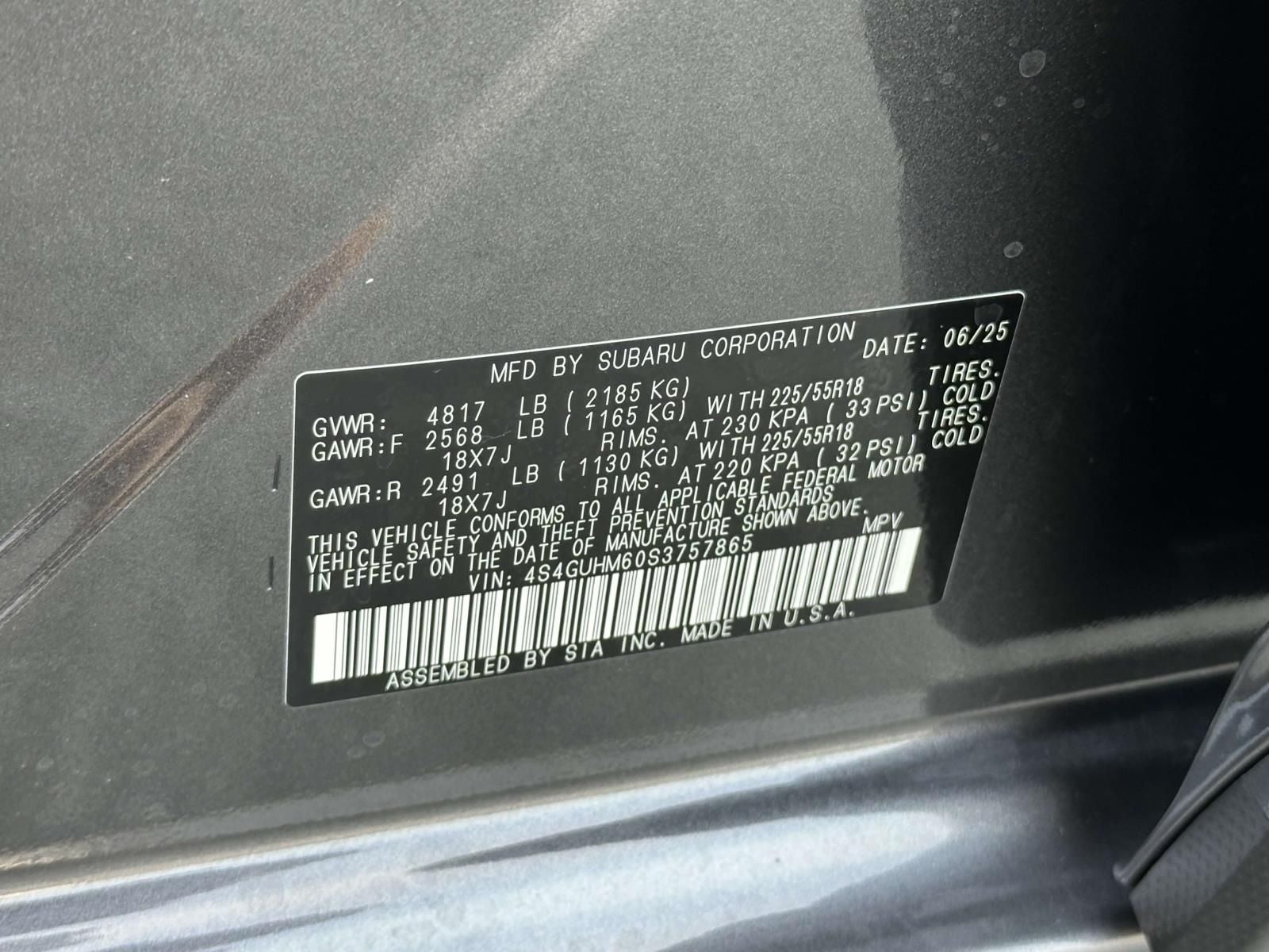 2025 Subaru Crosstrek Limited