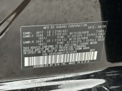 2026 Subaru Crosstrek Limited