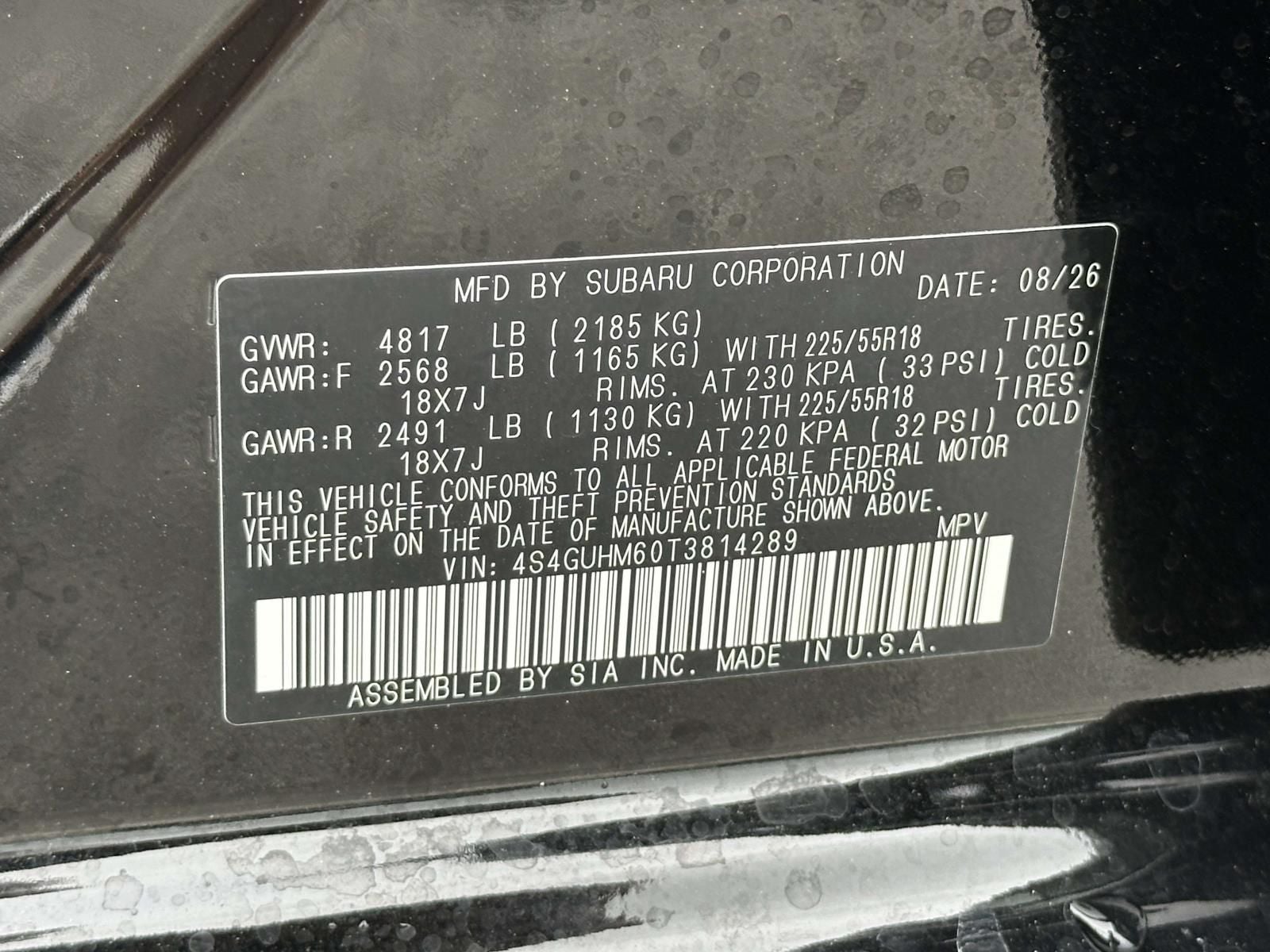 2026 Subaru Crosstrek Limited