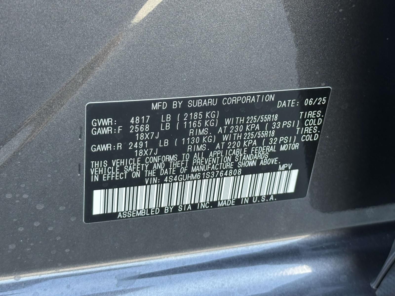 2025 Subaru Crosstrek Limited