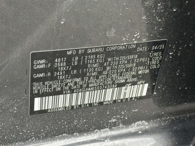 2025 Subaru Crosstrek Limited