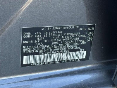 2026 Subaru Crosstrek Limited