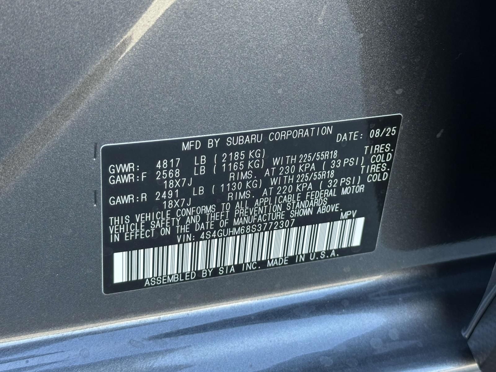 2025 Subaru Crosstrek Limited