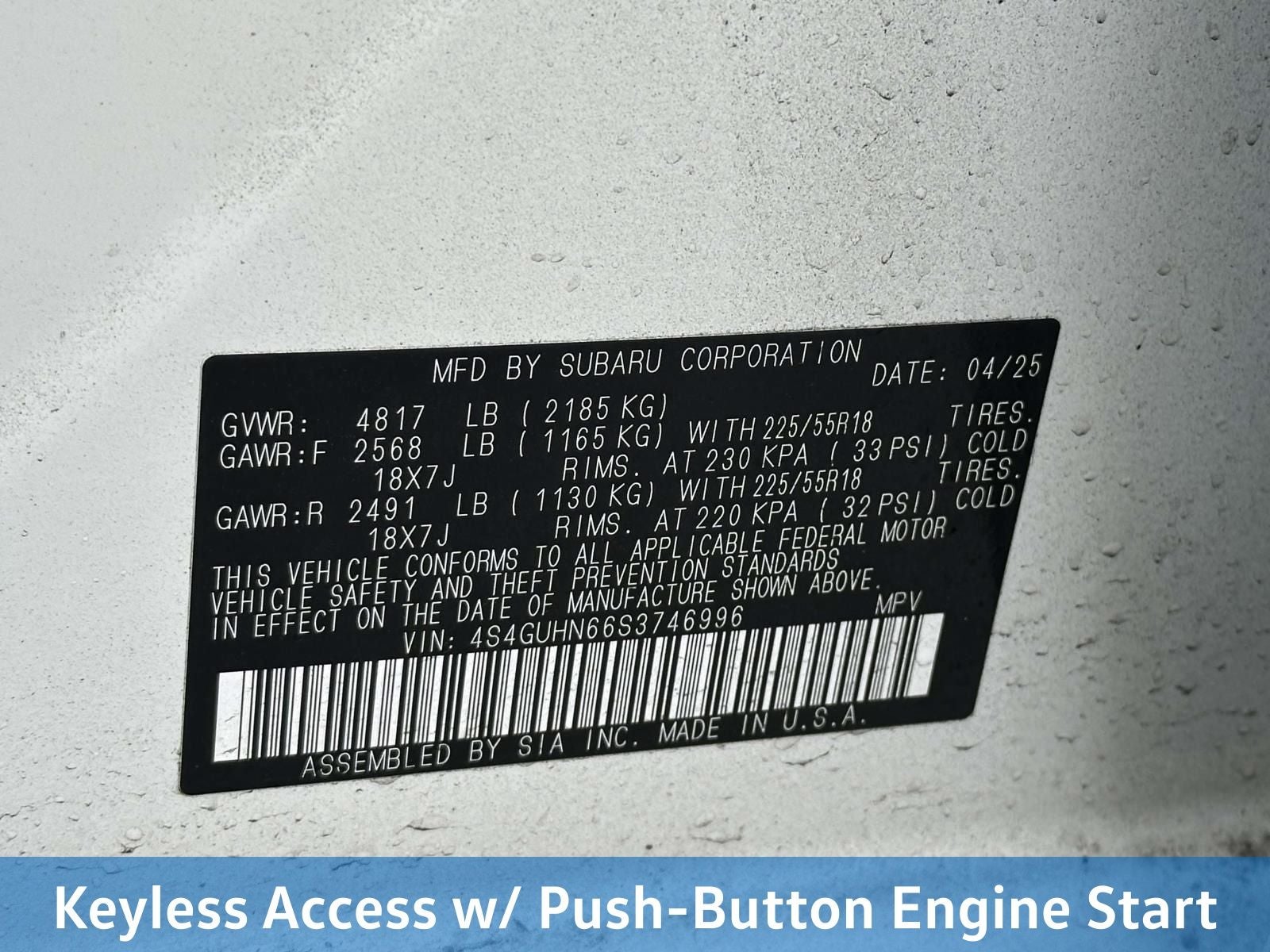 2025 Subaru Crosstrek Limited