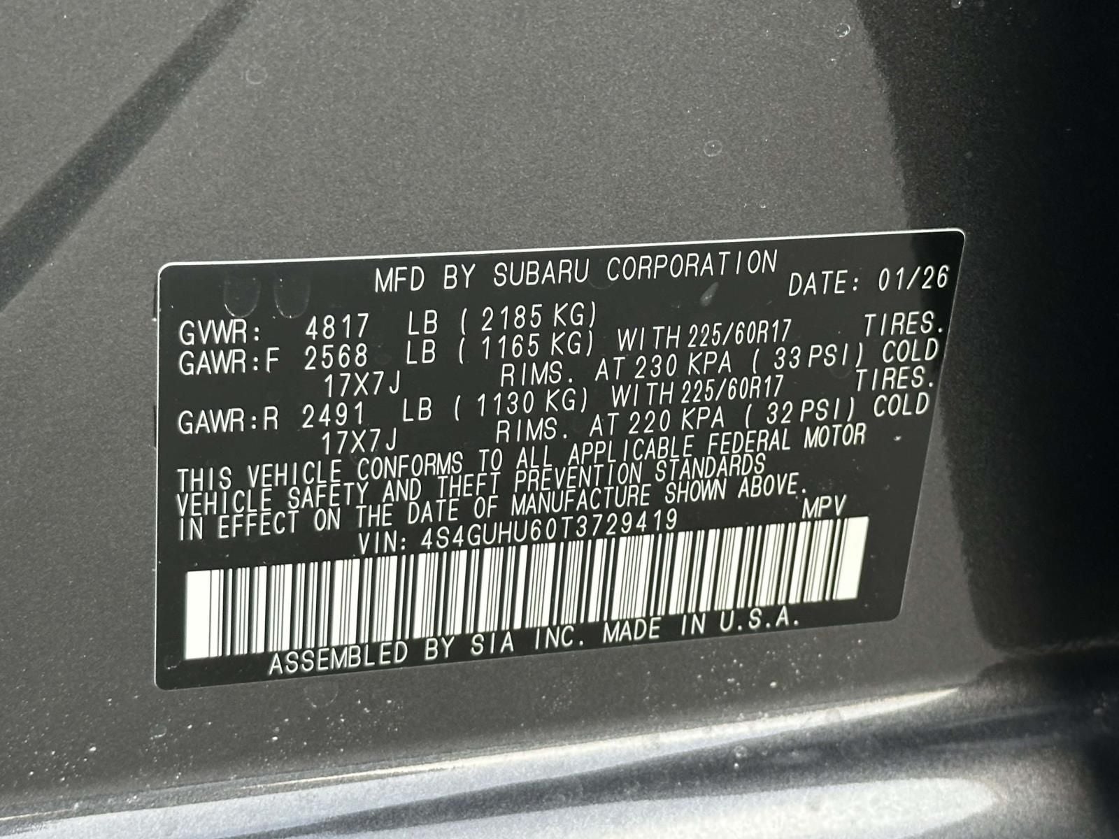 2026 Subaru Crosstrek Wilderness