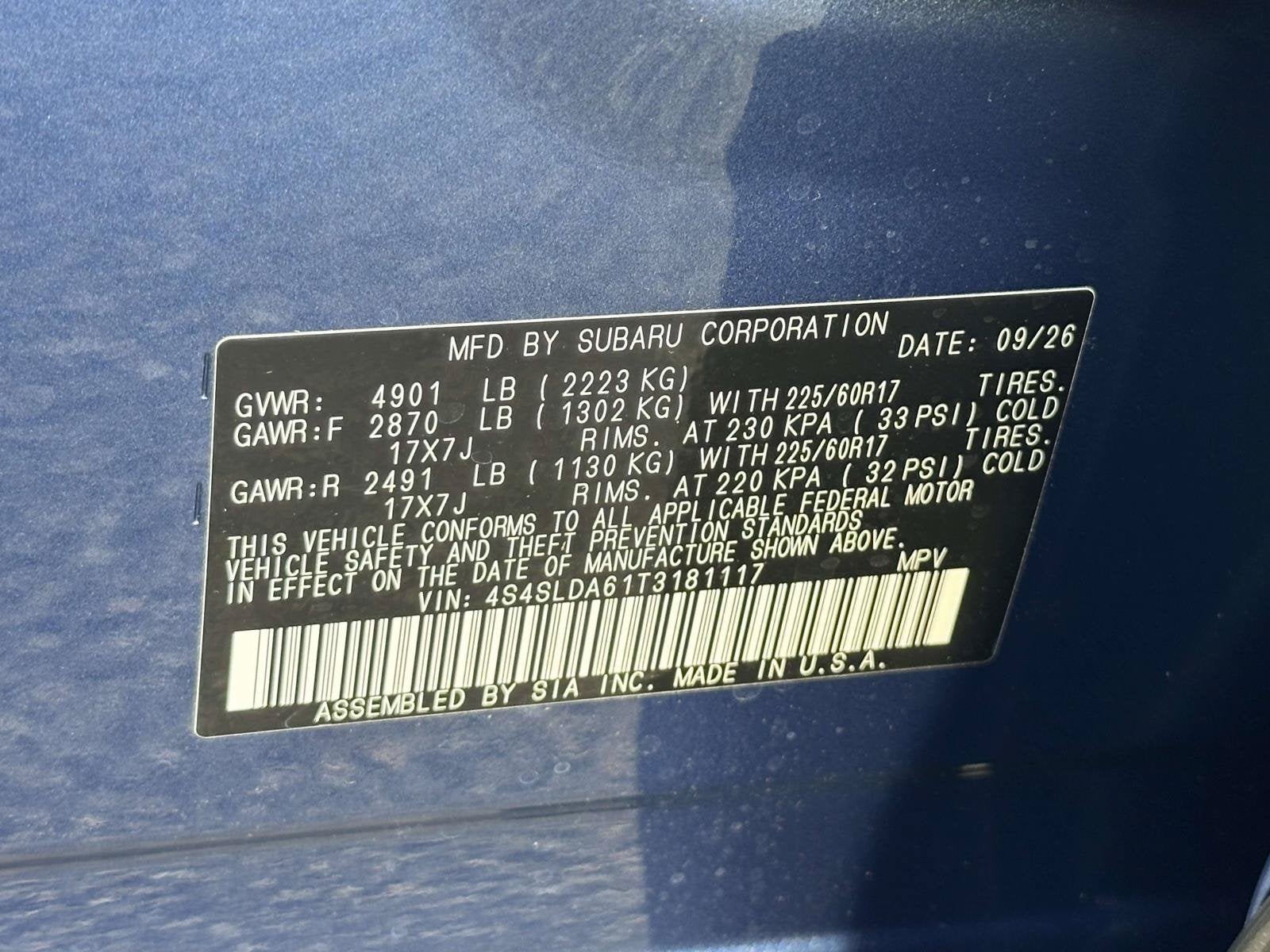 2026 Subaru Forester Base