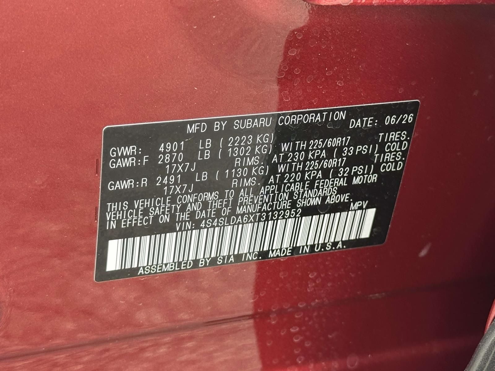 2026 Subaru Forester Base