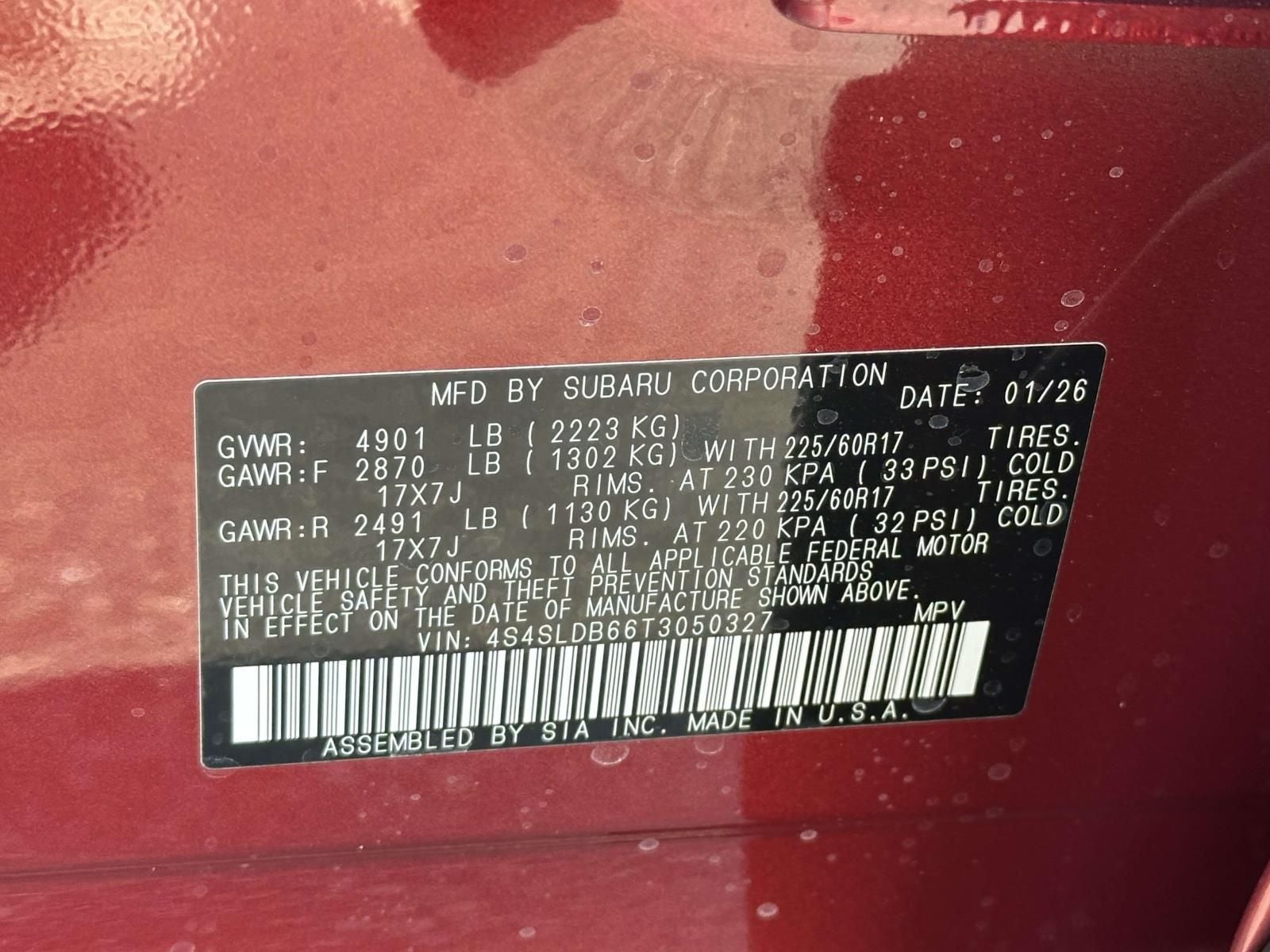 2026 Subaru Forester Premium