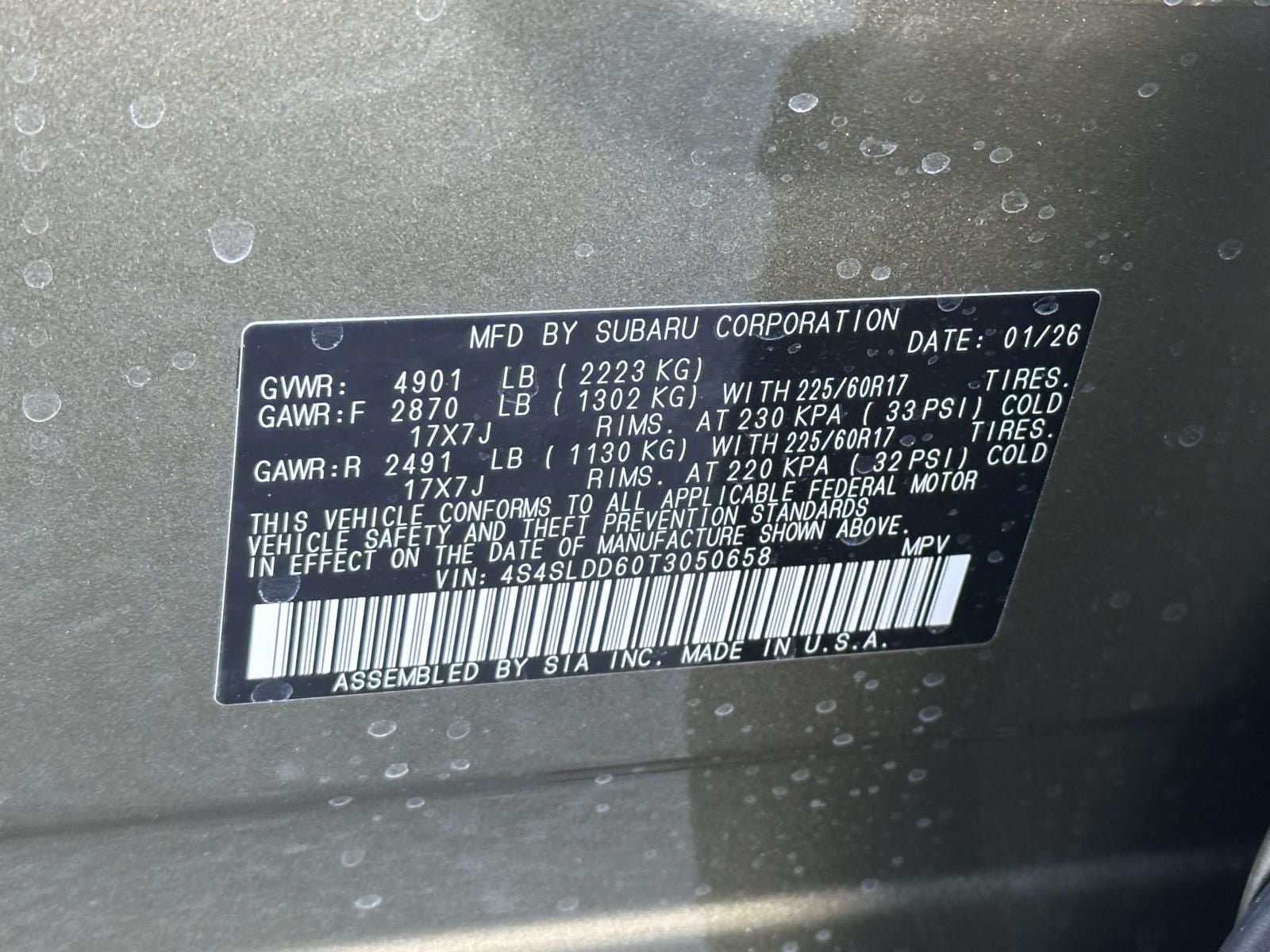 2026 Subaru Forester Premium