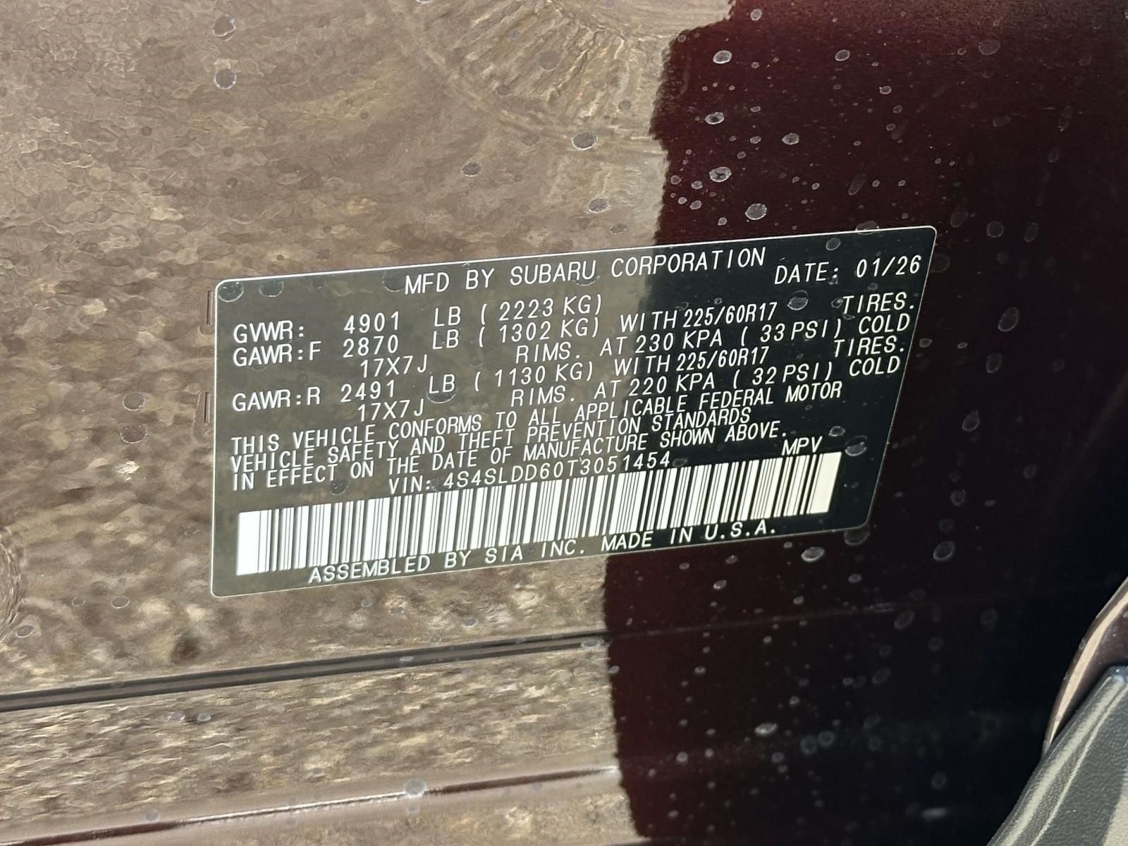 2026 Subaru Forester Premium