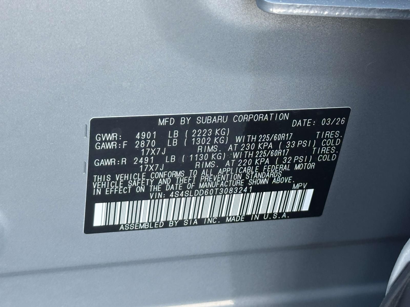 2026 Subaru Forester Premium