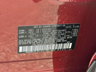 2026 Subaru Forester Premium