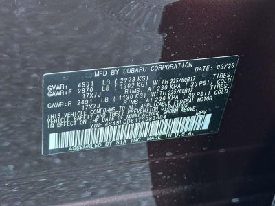2026 Subaru Forester Premium