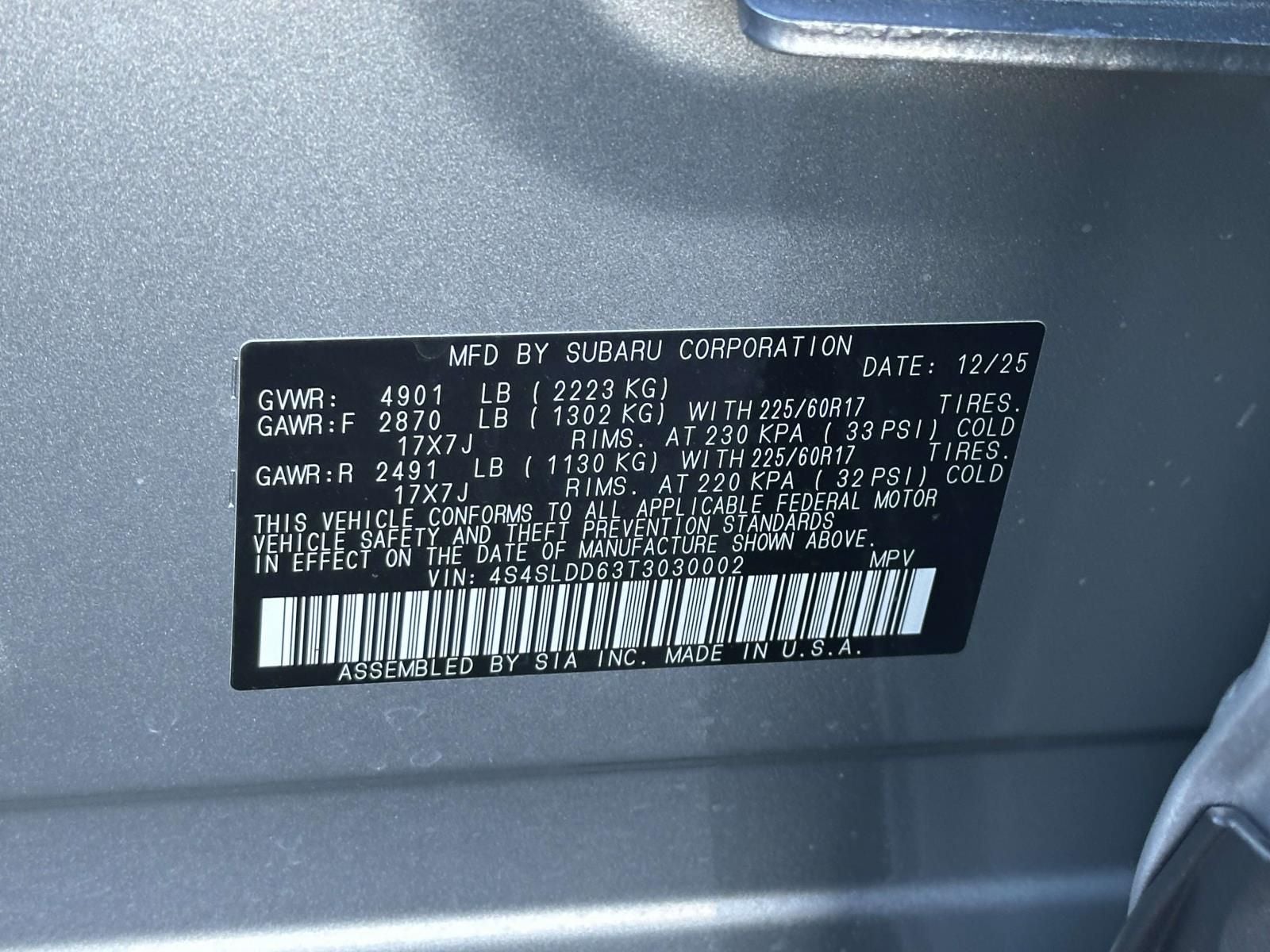 2026 Subaru Forester Premium