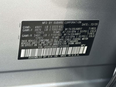 2026 Subaru Forester Premium