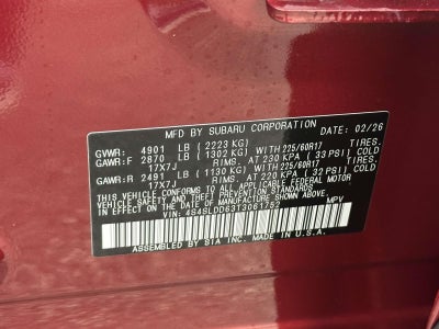 2026 Subaru Forester Premium