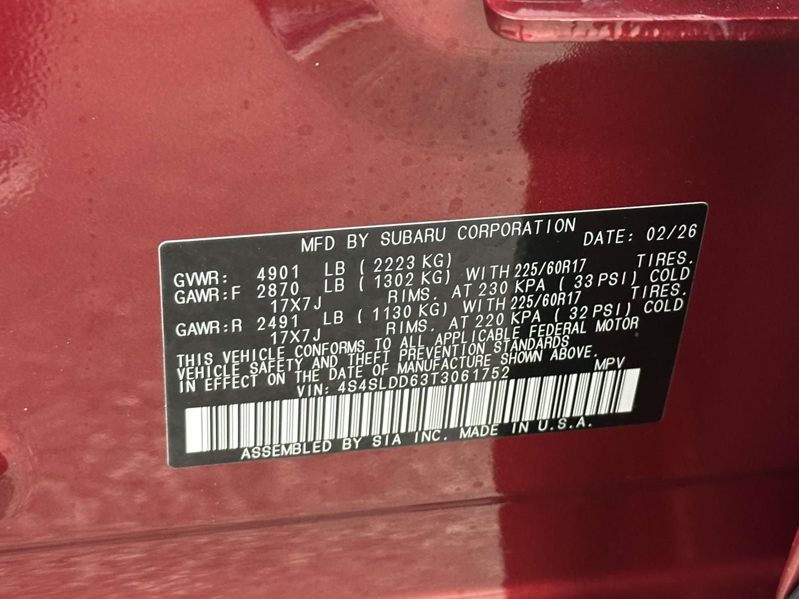 2026 Subaru Forester Premium