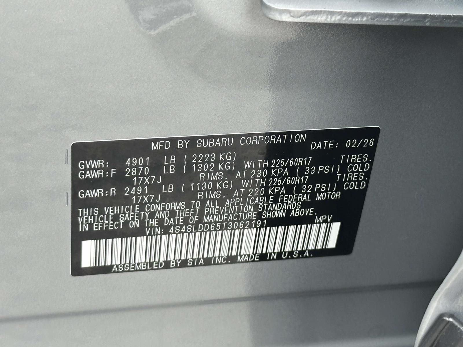 2026 Subaru Forester Premium