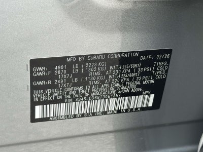 2026 Subaru Forester Premium